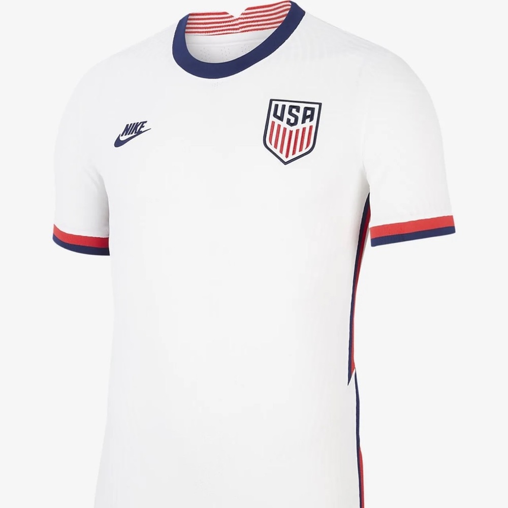 *NWT* Limited Nike U.S Men National Team Vaporknit White Home Soccer Jersey
